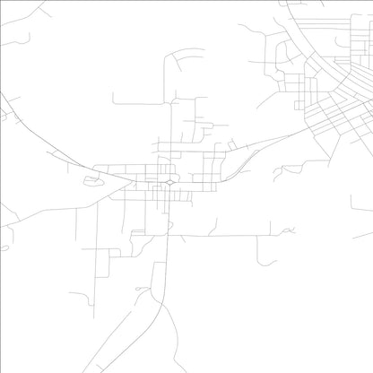 ROAD MAP OF JONESBORO, ILLINOIS BY MAPBAKES