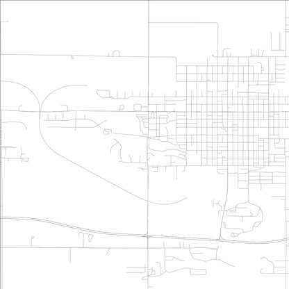ROAD MAP OF NEVADA, LOWA BY MAPBAKES