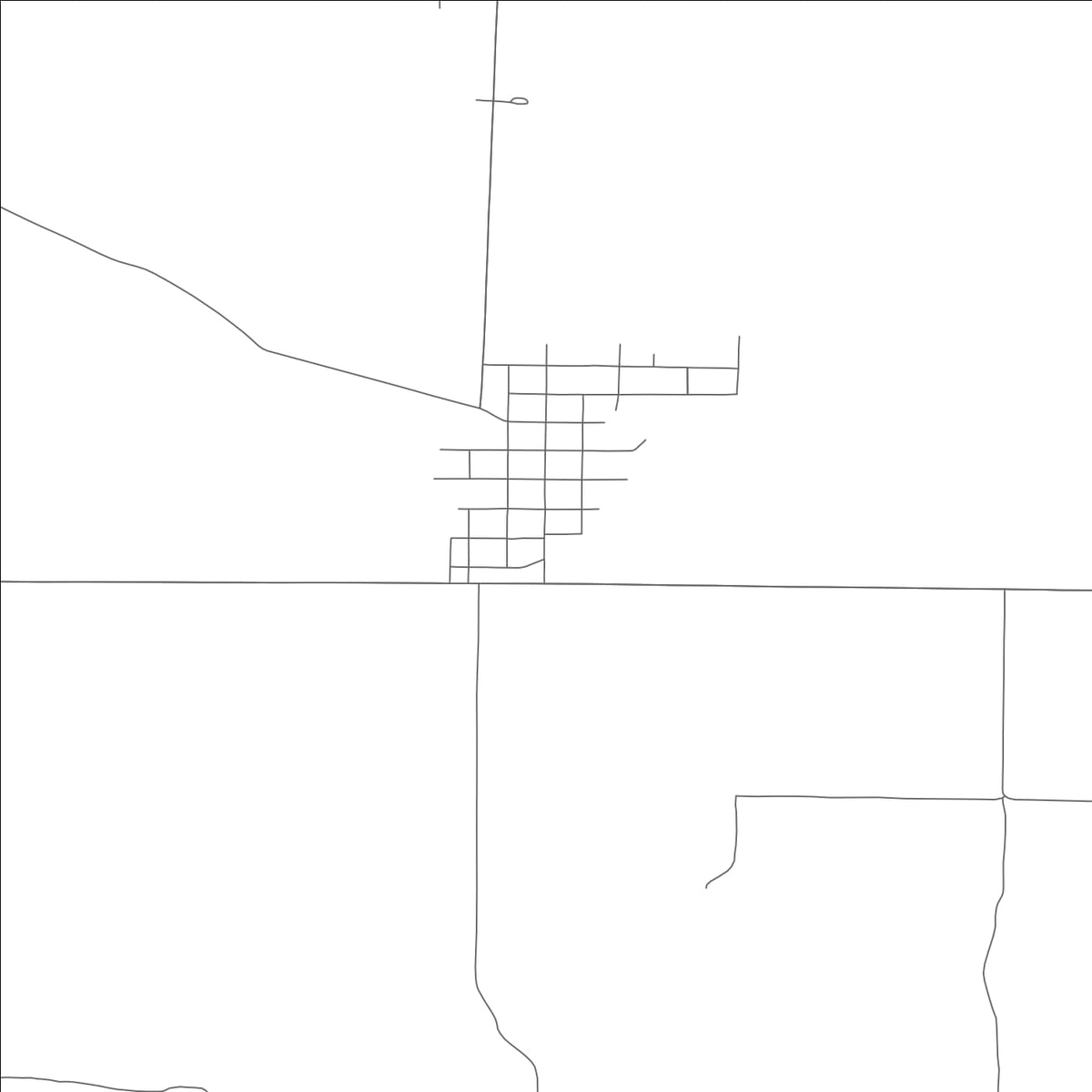 ROAD MAP OF MINDENMINES, MISSOURI BY MAPBAKES