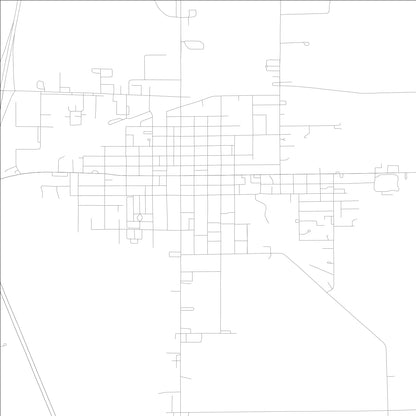ROAD MAP OF NEW HAMPTON, LOWA BY MAPBAKES