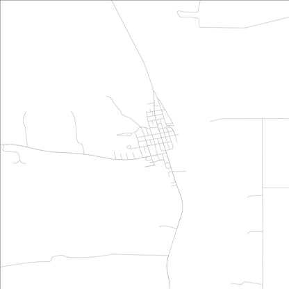 ROAD MAP OF KAMPSVILLE, ILLINOIS BY MAPBAKES