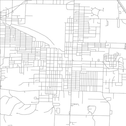 ROAD MAP OF MOBERLY, MISSOURI BY MAPBAKES