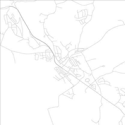 ROAD MAP OF JACKSON, CALIFORNIA BY MAPBAKES