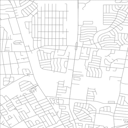 ROAD MAP OF MOLINE ACRES, MISSOURI BY MAPBAKES