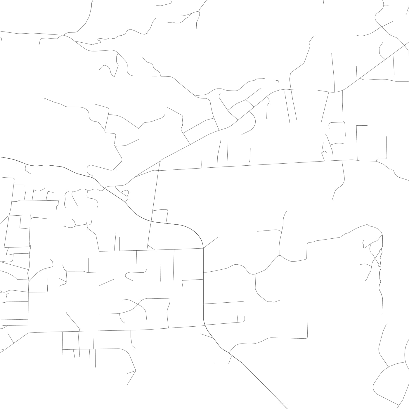 ROAD MAP OF JAMUL, CALIFORNIA BY MAPBAKES