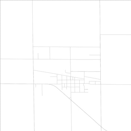 ROAD MAP OF NEWELL, LOWA BY MAPBAKES