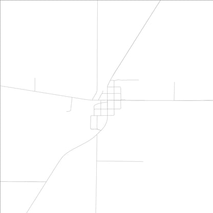 ROAD MAP OF NICHOLS, LOWA BY MAPBAKES