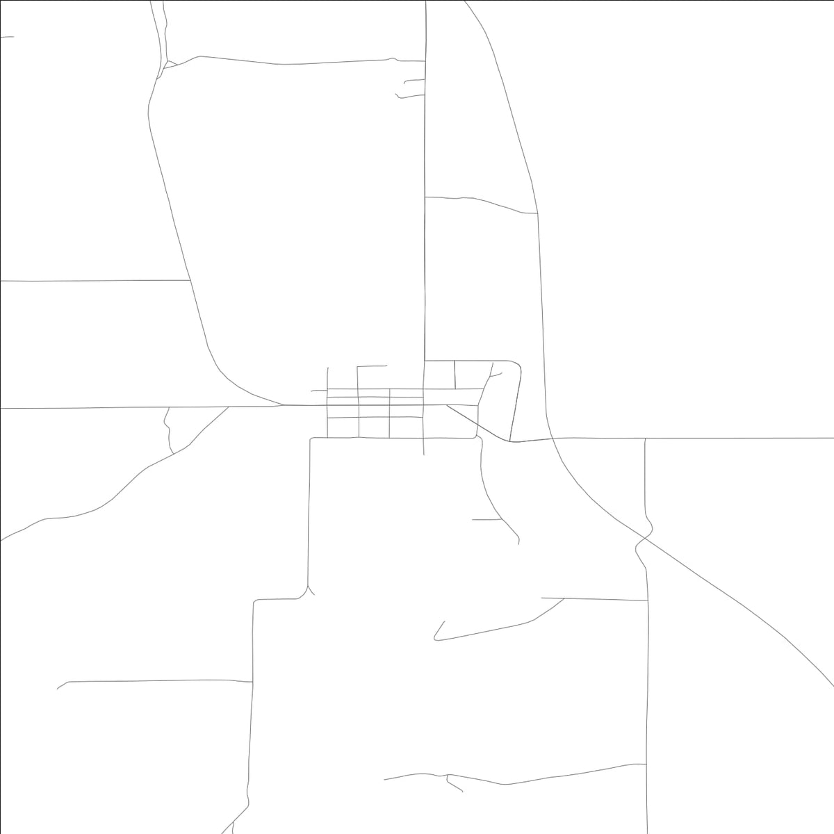 ROAD MAP OF FERDINAND, IDAHO BY MAPBAKES