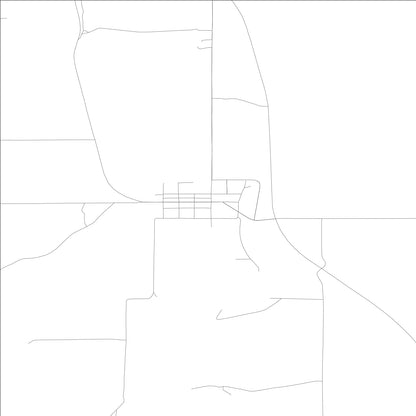 ROAD MAP OF FERDINAND, IDAHO BY MAPBAKES