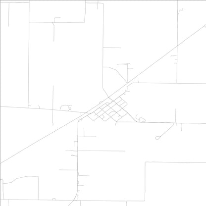 ROAD MAP OF KEENSBURG, ILLINOIS BY MAPBAKES