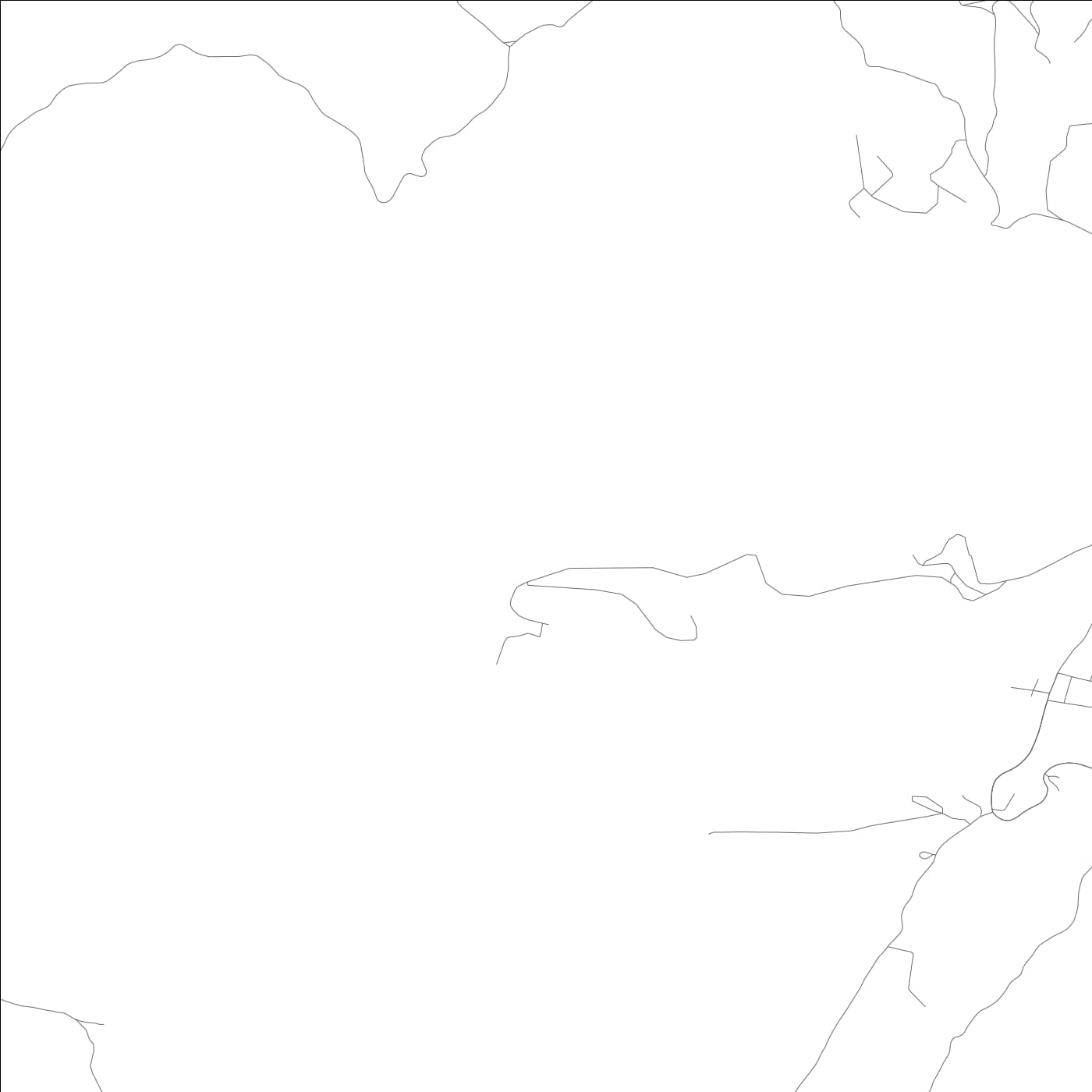 ROAD MAP OF JOHNSVILLE, CALIFORNIA BY MAPBAKES