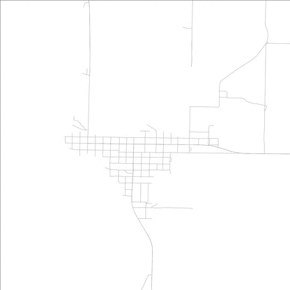 ROAD MAP OF KEITHSBURG, ILLINOIS BY MAPBAKES