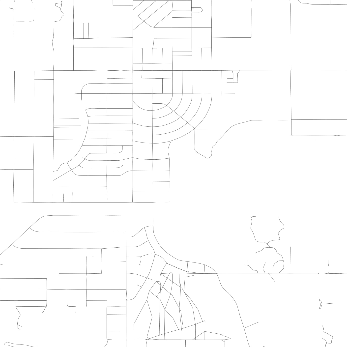 ROAD MAP OF JOSHUA TREE, CALIFORNIA BY MAPBAKES