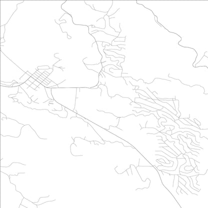 ROAD MAP OF JULIAN, CALIFORNIA BY MAPBAKES