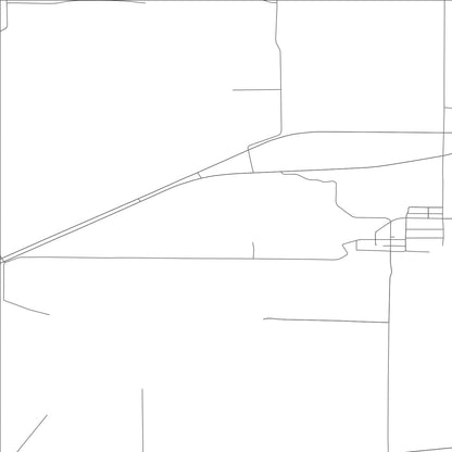 ROAD MAP OF MOSBY, MISSOURI BY MAPBAKES