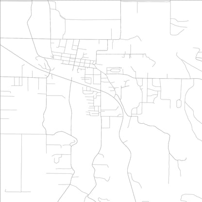 ROAD MAP OF KELSEYVILLE, CALIFORNIA BY MAPBAKES