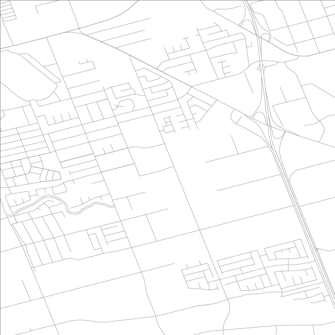 ROAD MAP OF KENNEDY, CALIFORNIA BY MAPBAKES