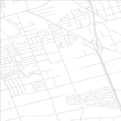 ROAD MAP OF KENNEDY, CALIFORNIA BY MAPBAKES