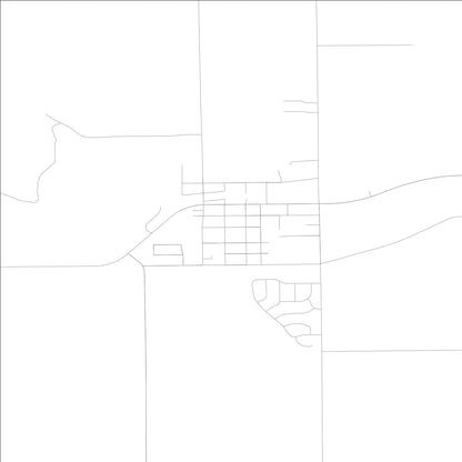 ROAD MAP OF KIRKLAND, ILLINOIS BY MAPBAKES