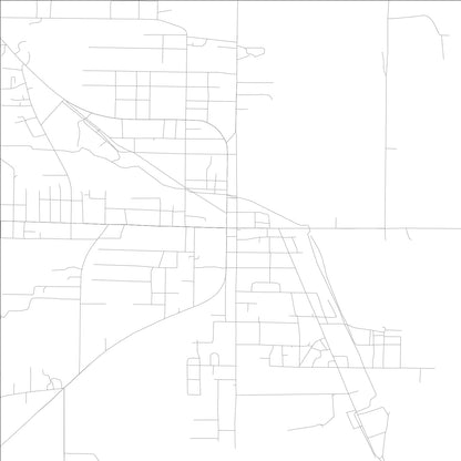 ROAD MAP OF BLOUNTSTOWN, FLORIDA BY MAPBAKES