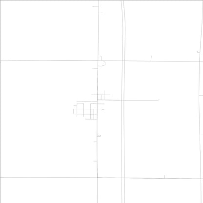ROAD MAP OF OLDS, LOWA BY MAPBAKES