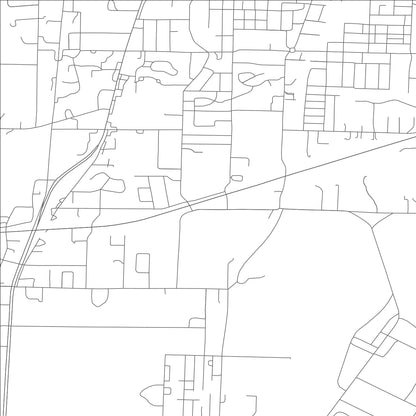 ROAD MAP OF NEOSHO, MISSOURI BY MAPBAKES