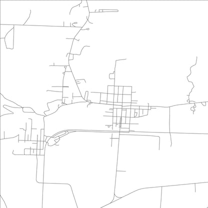 ROAD MAP OF NEW FRANKLIN, MISSOURI BY MAPBAKES