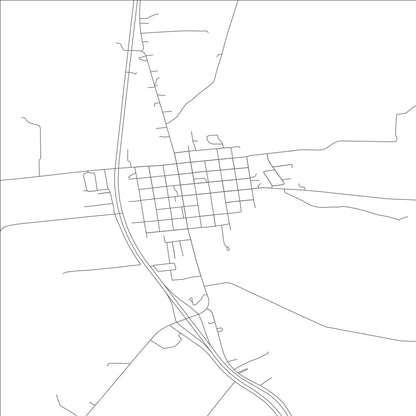 ROAD MAP OF NEW LONDON, MISSOURI BY MAPBAKES