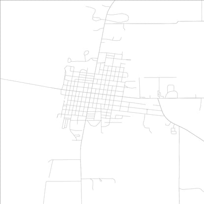 ROAD MAP OF LACON, ILLINOIS BY MAPBAKES