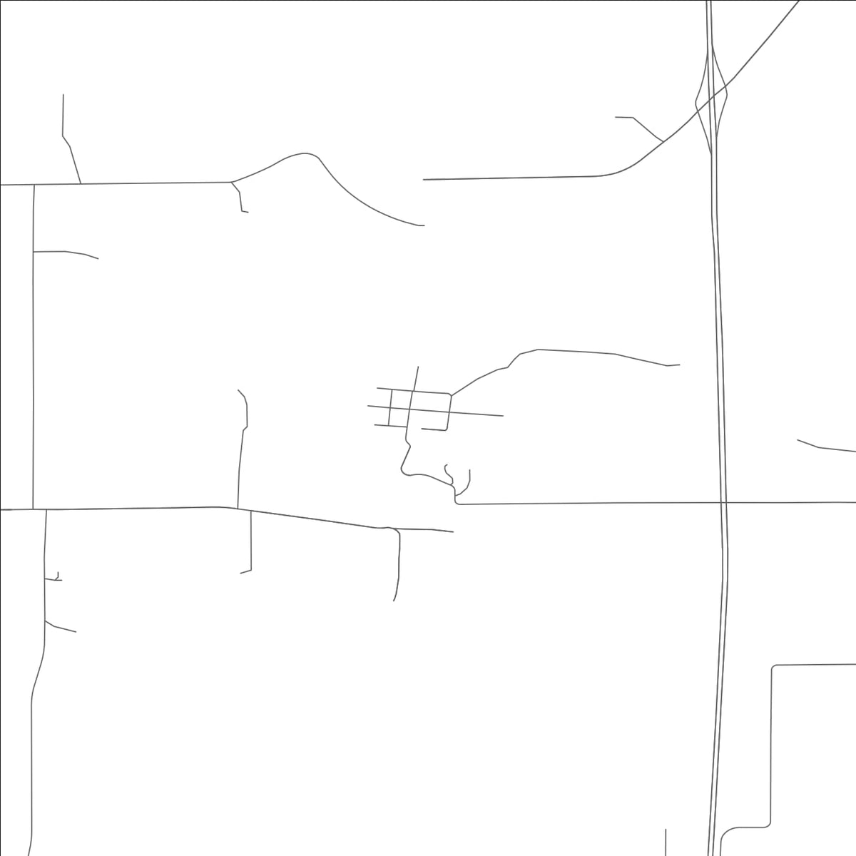 ROAD MAP OF NEW MARKET, MISSOURI BY MAPBAKES