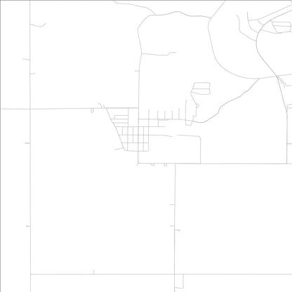 ROAD MAP OF OTHO, LOWA BY MAPBAKES