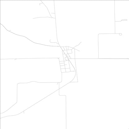 ROAD MAP OF OTO, LOWA BY MAPBAKES