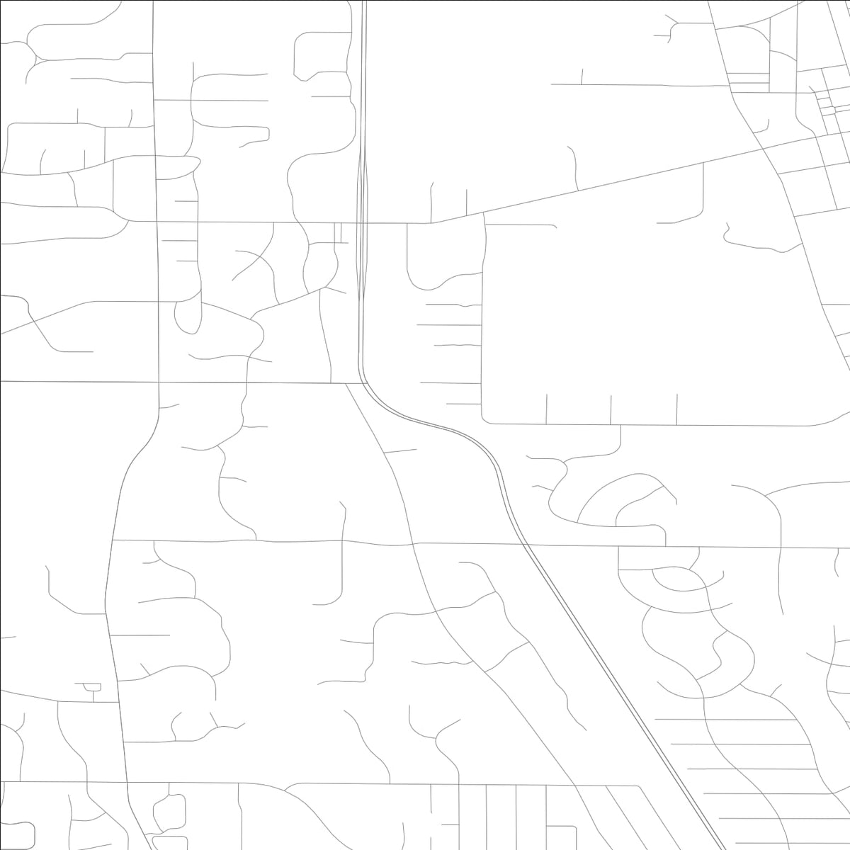 ROAD MAP OF LAKE FOREST, ILLINOIS BY MAPBAKES