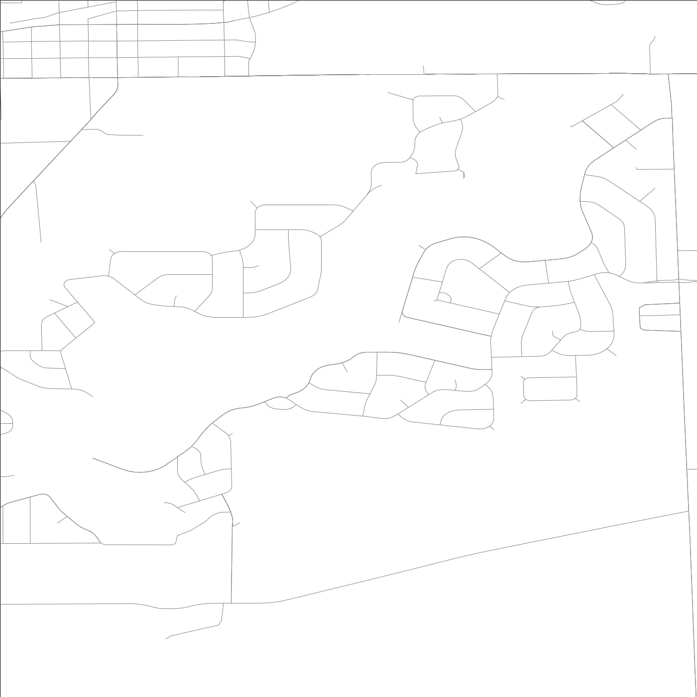 ROAD MAP OF LAKE HOLIDAY, ILLINOIS BY MAPBAKES