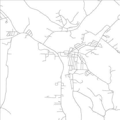 ROAD MAP OF NOEL, MISSOURI BY MAPBAKES