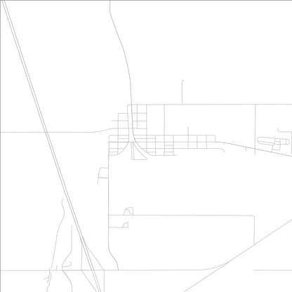 ROAD MAP OF PACIFIC JUNCTION, LOWA BY MAPBAKES