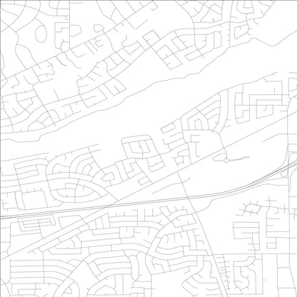 ROAD MAP OF LA RIVIERA, CALIFORNIA BY MAPBAKES