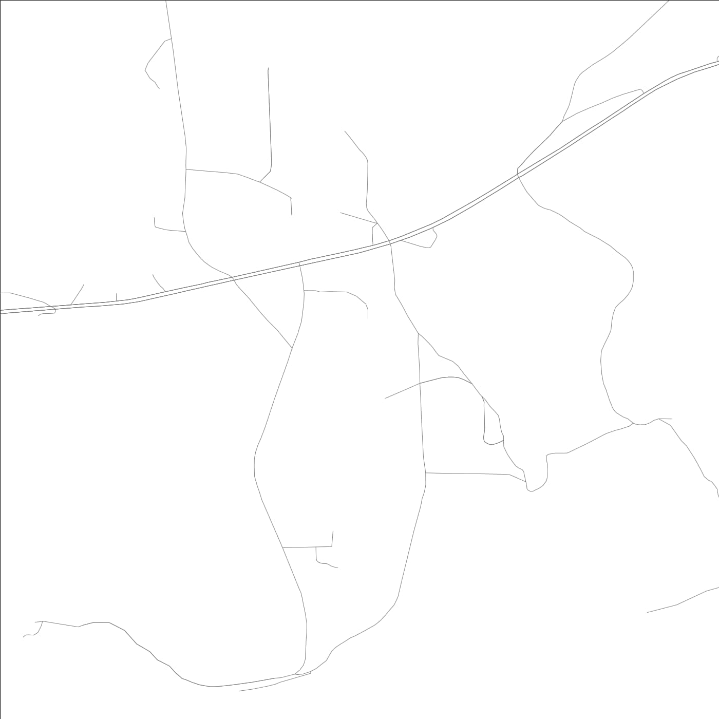 ROAD MAP OF BOX SPRINGS, GEORGIA BY MAPBAKES