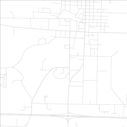 ROAD MAP OF BONIFAY, FLORIDA BY MAPBAKES