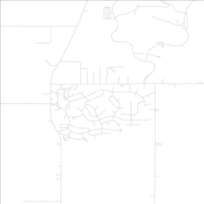 ROAD MAP OF PARK VIEW, LOWA BY MAPBAKES
