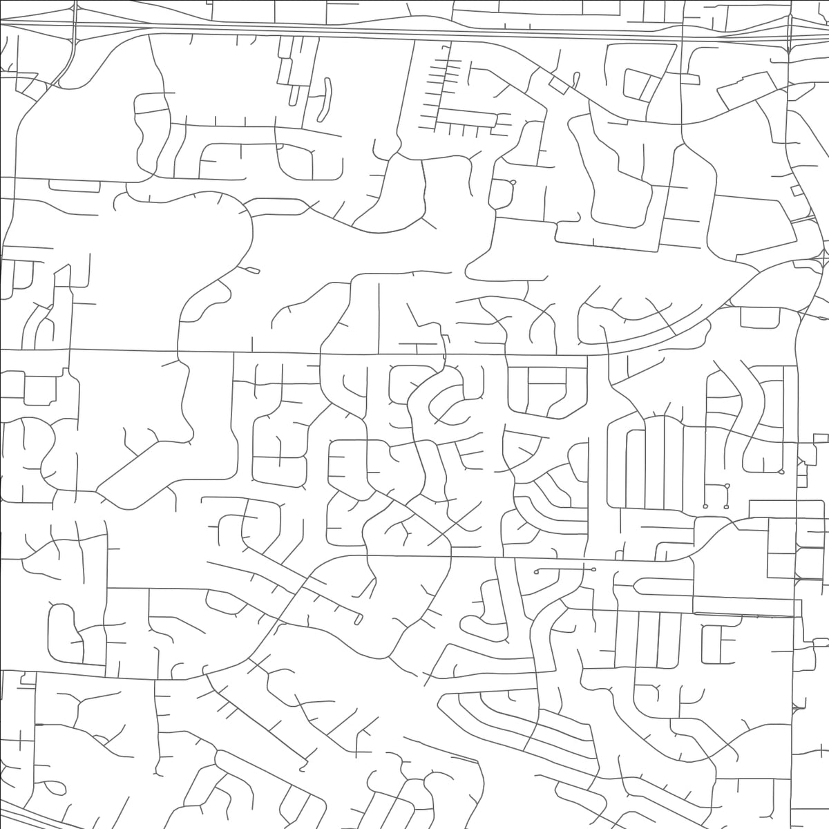 ROAD MAP OF O'FALLON, MISSOURI BY MAPBAKES