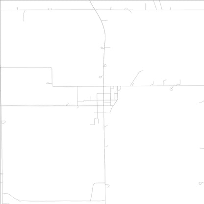 ROAD MAP OF PARNELL, LOWA BY MAPBAKES