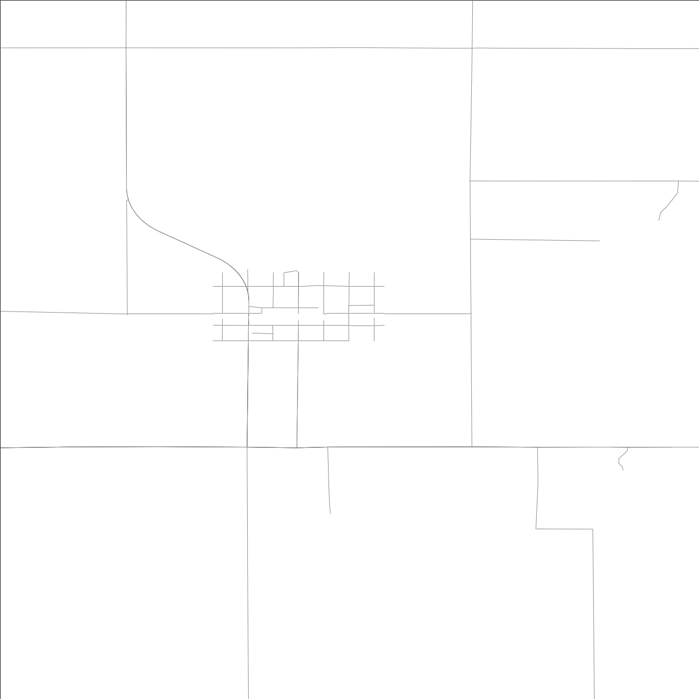 ROAD MAP OF LAPLACE, ILLINOIS BY MAPBAKES