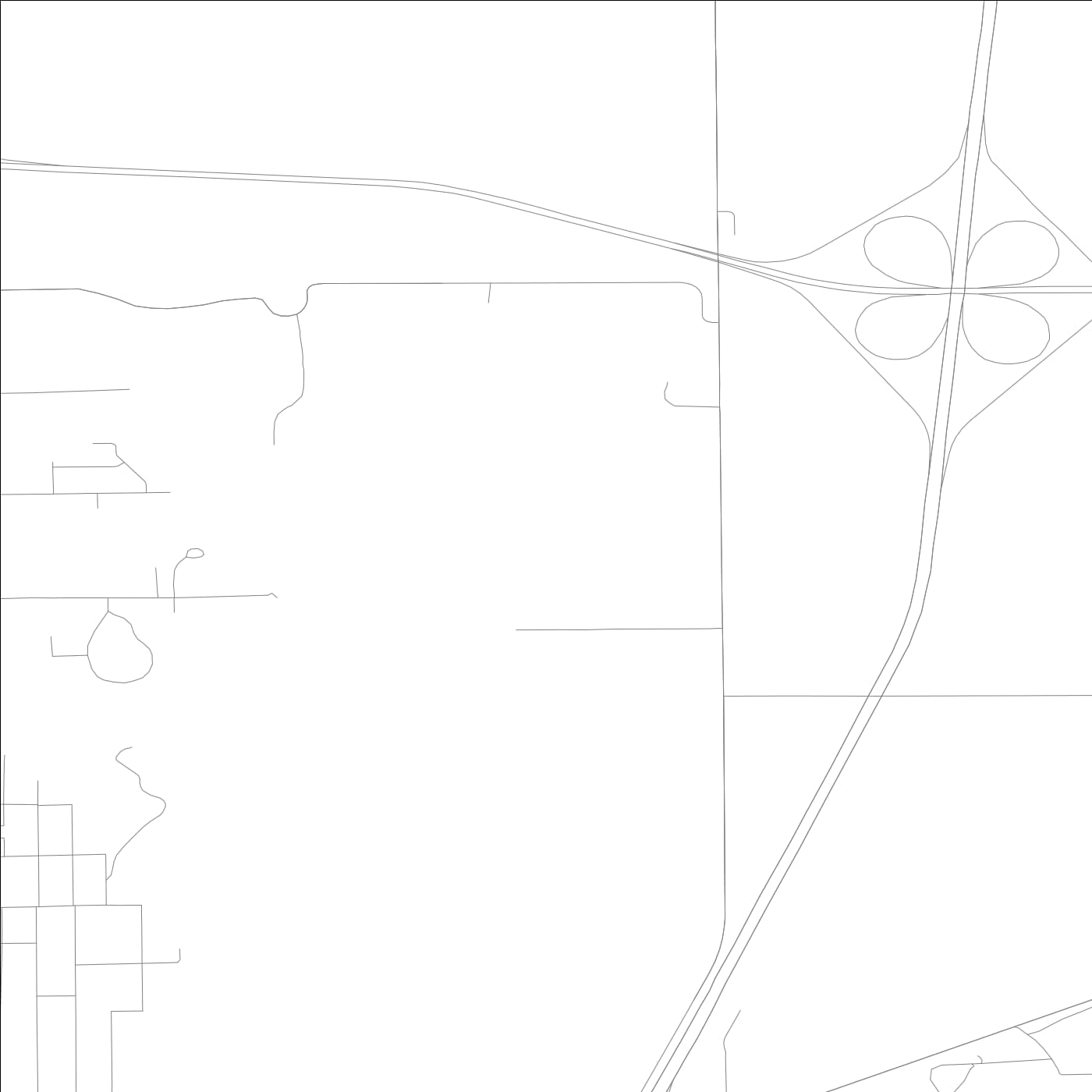 ROAD MAP OF LASALLE, ILLINOIS BY MAPBAKES