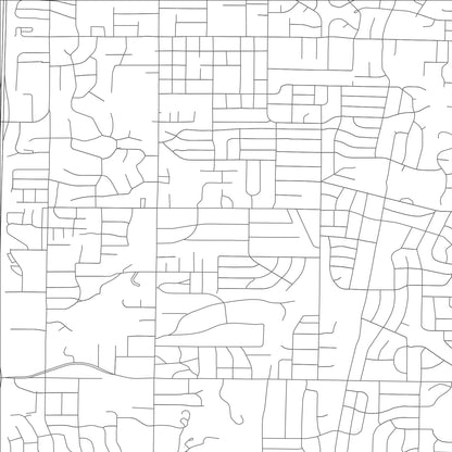 ROAD MAP OF OAKVIEW, MISSOURI BY MAPBAKES