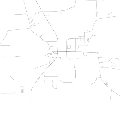ROAD MAP OF FRANKLIN, IDAHO BY MAPBAKES