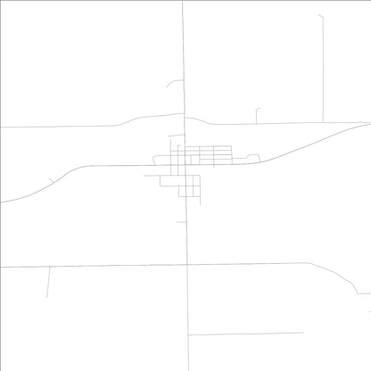 ROAD MAP OF LEAF RIVER, ILLINOIS BY MAPBAKES