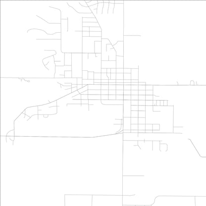 ROAD MAP OF LEBANON, ILLINOIS BY MAPBAKES