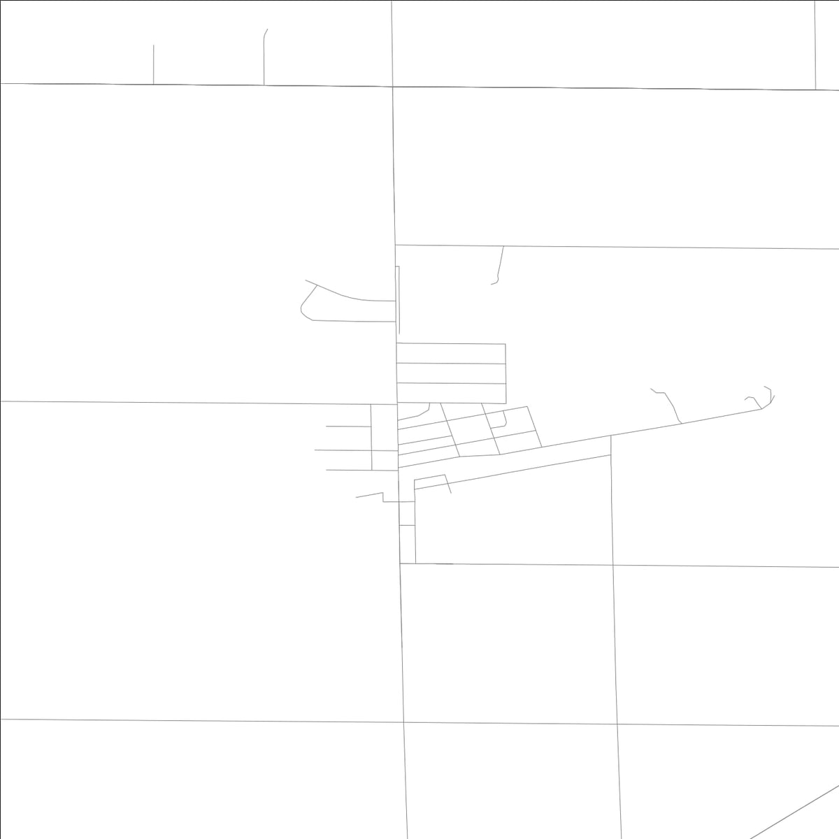 ROAD MAP OF LELAND, ILLINOIS BY MAPBAKES