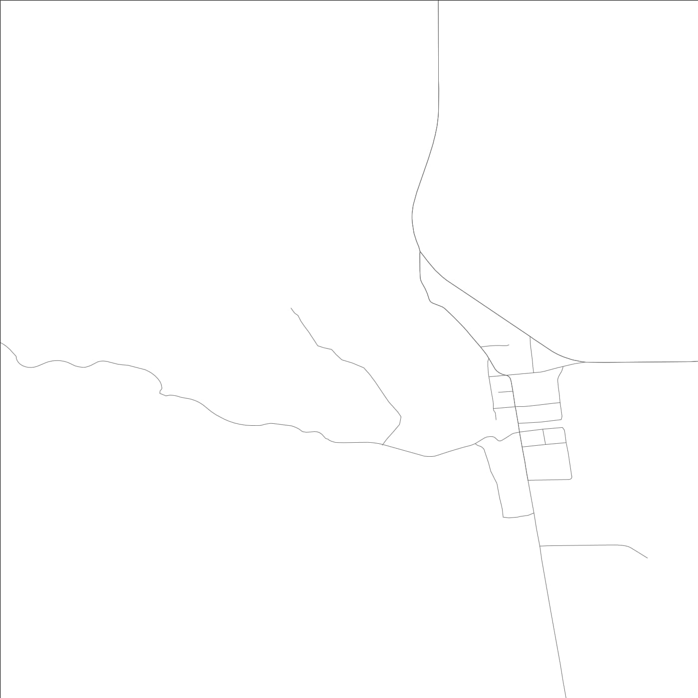 ROAD MAP OF LAKE CITY, CALIFORNIA BY MAPBAKES